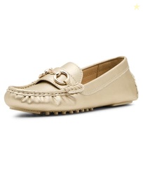 Anne Klein Womens Chrystie Gold 5.5 Medium