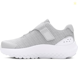 Under Armour Girls' Infant Surge 4 Alternate Closure, (100) Halo Gray/