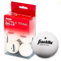 Franklin Sports 57100 1 Star Table Tennis Balls (Pack of 6), 38 mm