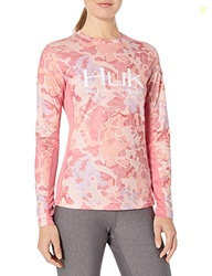 Huk Womens Subphantis Icon X Long Sleeve Shirt | Long-Sleeve Performan
