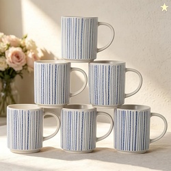 Ceramic Mugs Set of 6