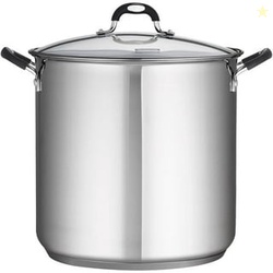 Mainstays 8-Qt Stainless Steel Stock Pot with Metal Lid