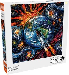 Buffalo Games - Aja Trier - Galactic Journey - Large Piece Jigsaw Puzz