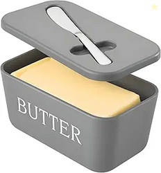Plastic Large Butter Dish With Lid