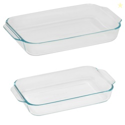 Pyrex Basics 2 Piece Bakeware 