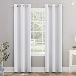 Sun Zero Riley Kids Bedroom Blackout Grommet Curtain Panel, 40" x 84",