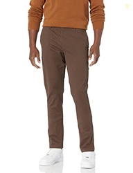 Amazon Essentials Men's Skinny-Fit Washed Comfort Stretch Chino Pant, 
