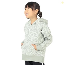 Under Armour girls Rival Fleece Printed Hoodie, (504) Grove Green / / 