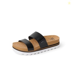 REEF Women's Cushion Vista Hi Black 8.5 M