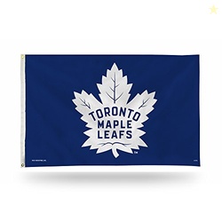 NHL Toronto Maple Leafs 3-Foot by 5-Foot Single Sided Banner Flag with