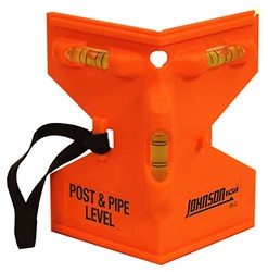 Johnson 175-O Post Level, GloOrange | Manual Operation | ABS Plastic &