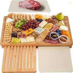 Kikcoin Bamboo Cutting Board Set 
