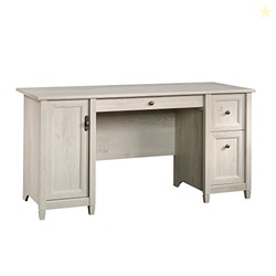 Sauder Edge Water Computer Desk with Storage Drawers, Home Office Desk