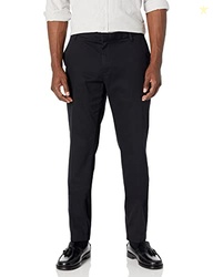 Amazon Essentials Men's Slim-Fit Wrinkle-Resistant Flat-Front Stretch 