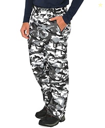 Arctix Men's Snowsports Cargo Pants, A6 Camo Black, Large/34" Inseam