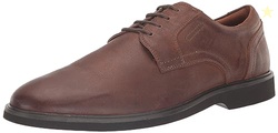 Clarks Brown's Malwood Lace Oxford, Cola Suede, 9.5 Medium US