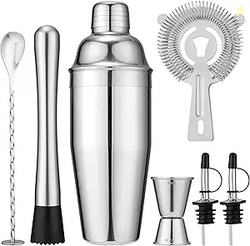 7-Piece Cocktail Shaker Set
