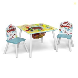 Delta Children- Play Doh Table and 2 Chair Set  Includes 10-Pack of As