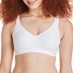 Hanes womens Smoothtec Comfortflex Fit Wirefree Mhg796 bras, White, XX