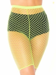 Leg Avenue Costume, Neon Yellow, 1X-2X
