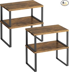 Kitchen Cabinet Organizer Shelf Set of 4