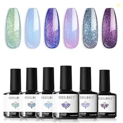 modelones Gel Nail Polish Set- 6 Colors 