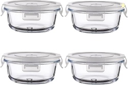 12oz Round Glass Food Containers