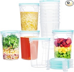 Vtopmart 12 Pack 32oz Soup Containers 