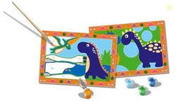 Ravensburger Land of The Dinosaurs Paint by Numbers Kit for Kids - 235
