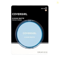 COVERGIRL Clean Matte Pressed Powder Buff Beige 10 g (Packaging may va