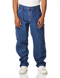Dickies Mens Relaxed Straight-fit Carpenter Jeans, Indigo Blue, 32W x 