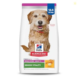 Hill's Science Diet Adult 7+ Senior Vitality Small & Mini Dry Dog Food