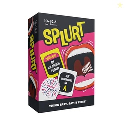 Gamewright - Party to Go - Splurt - Think Fast, Say It First - Ages 10