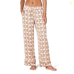 Amazon Essentials Women's Regular-Fit Full-Length Satin Sleep Pajama P