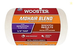 Wooster Brush R207-4 Mohair Blend Roller Cover 1/4-Inch Nap, 4-Inch
