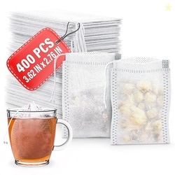 400 Pcs Disposable Tea Bags 