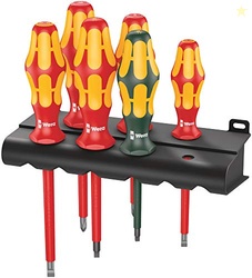 Wera Kraftform Plus 160i/168i/6 Insulated Professional Screwdriver Set