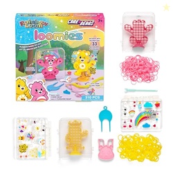 Rainbow Loom: Care Bears Loomies - Cheer Bear & Funshine Bear, Rubber 