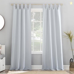 Sun Zero Easton Energy Saving Blackout Tab Top Curtain Panel, 40" x 63