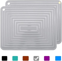 LogHog Large Silicone Trivet Mats Set of 2