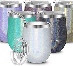 THILY Insulated Stainless Steel Tumbler