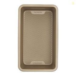 GoodCook BestBake Nonstick Textured Carbon Steel Loaf Pan, 9" x 5", Br
