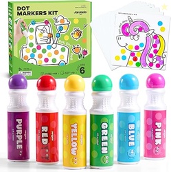 Jar Melo Washable Dot Markersor Kids Arts and Crafts Gifts