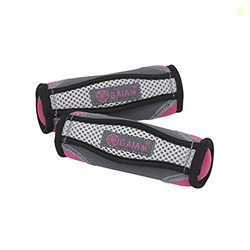 Gaiam Hand Weights for Women & Men Soft Dumbbell Walking Hand Weight S