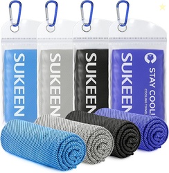 Sukeen 4 Pack Cooling Towels 