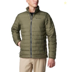 Columbia Mens Powder Lite II Insulated Puffer Jacket, Stone Green, Sma