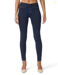 No nonsense Women's Classic Denim Leggings with Real Back Pockets, Ela