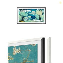 Samsung 55-Inch The Frame 4K QLED Smart TV (2025) with Modern White Cu