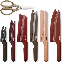 CAROTE Knife Set, 13 Pcs 