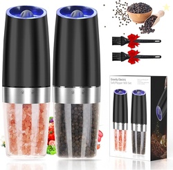 Gravity Electric Salt and Pepper Grinder Set